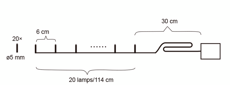 Led-valosarja Cello lumi IP20