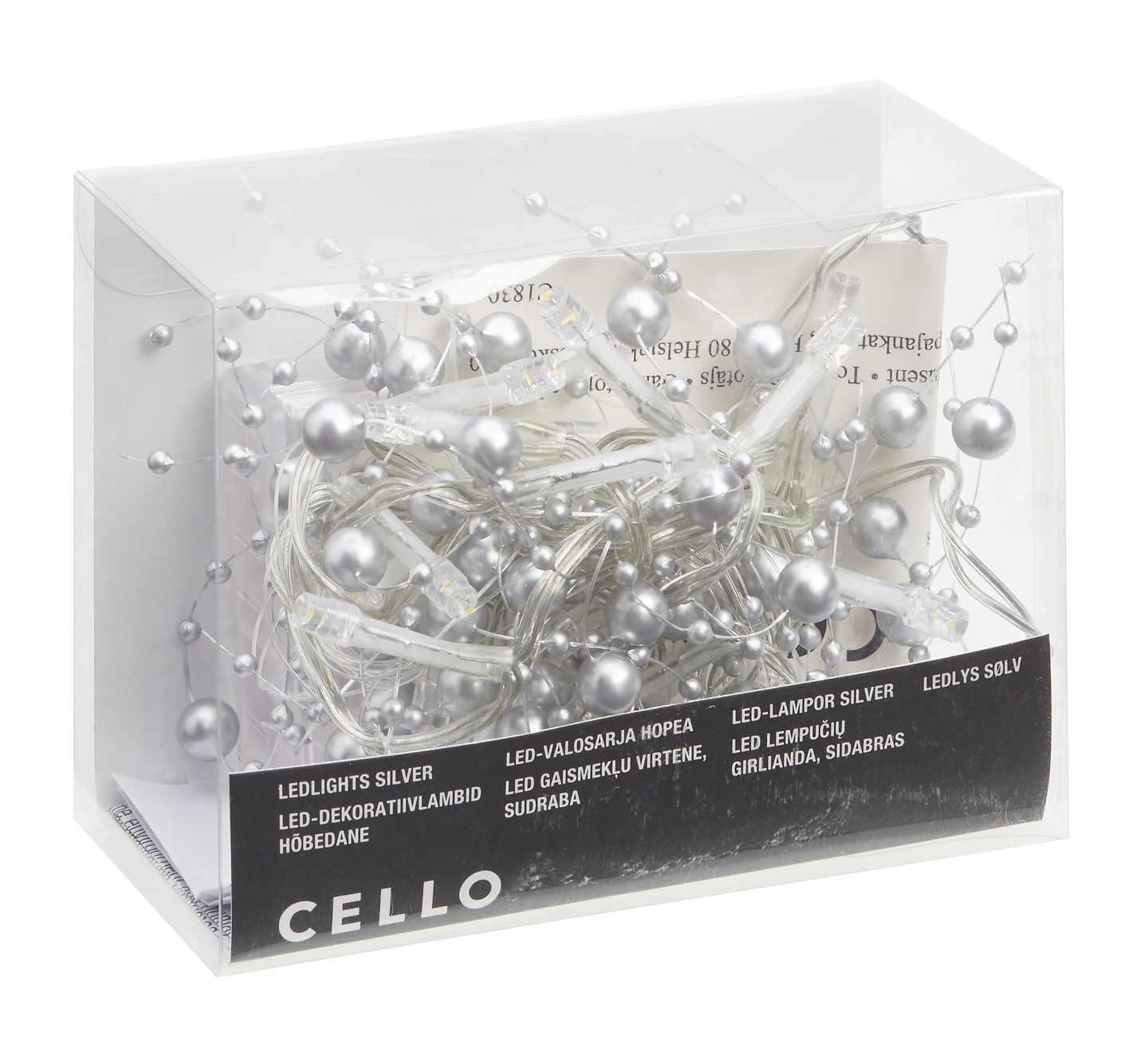 Led-valosarja Cello hopea IP20