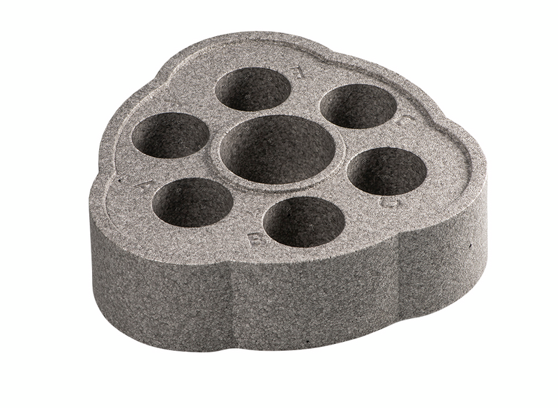 Juomateline Kirami tubbar 2 harmaa