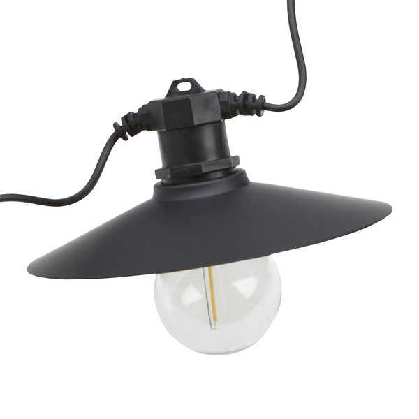 Led-valosarja Cello Garden musta IP44