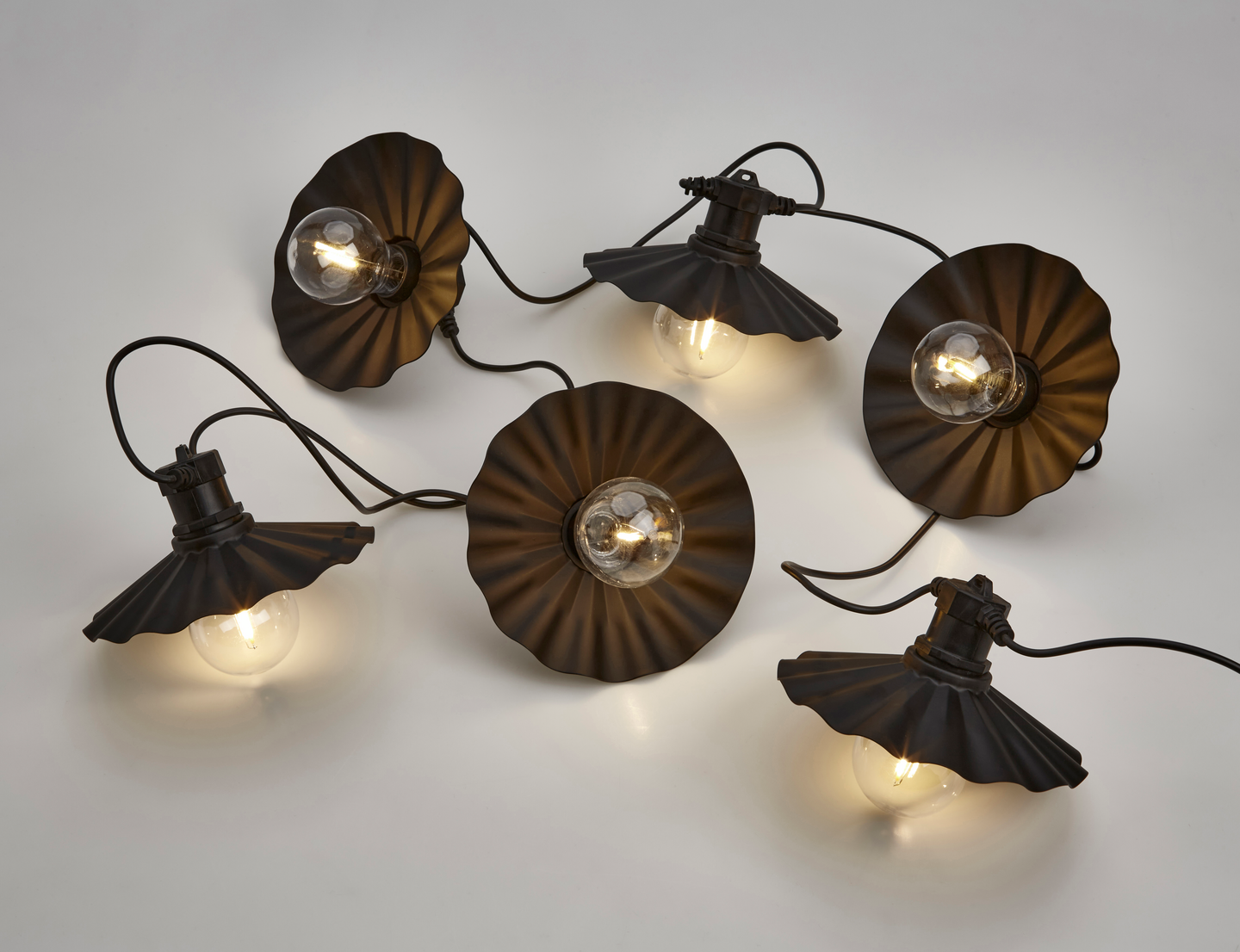 Led-valosarja Cello Circus musta IP44