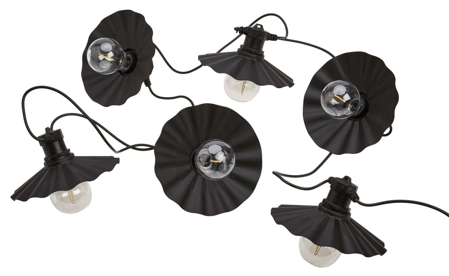 Led-valosarja Cello Circus musta IP44