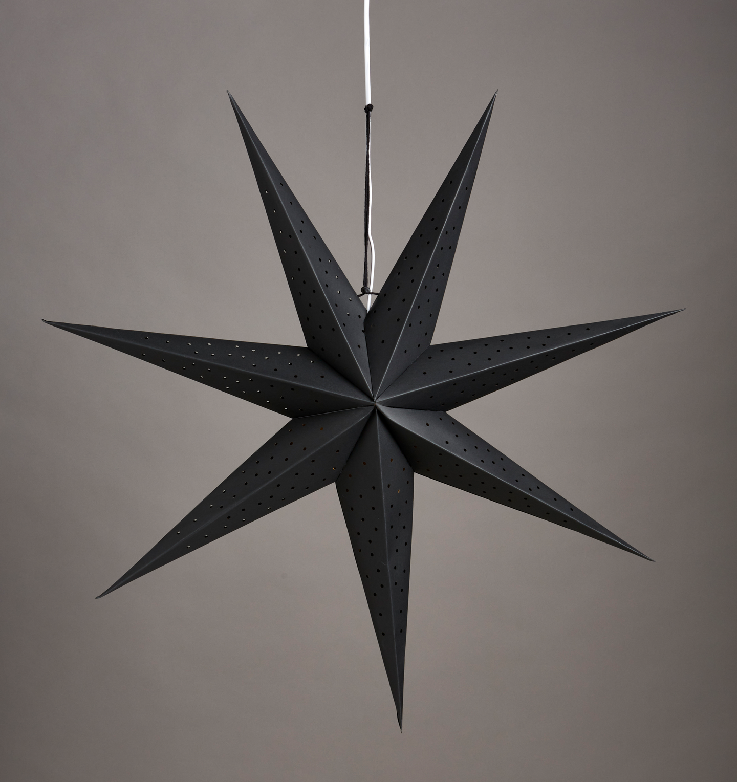 Paperitähti Cello musta IP20