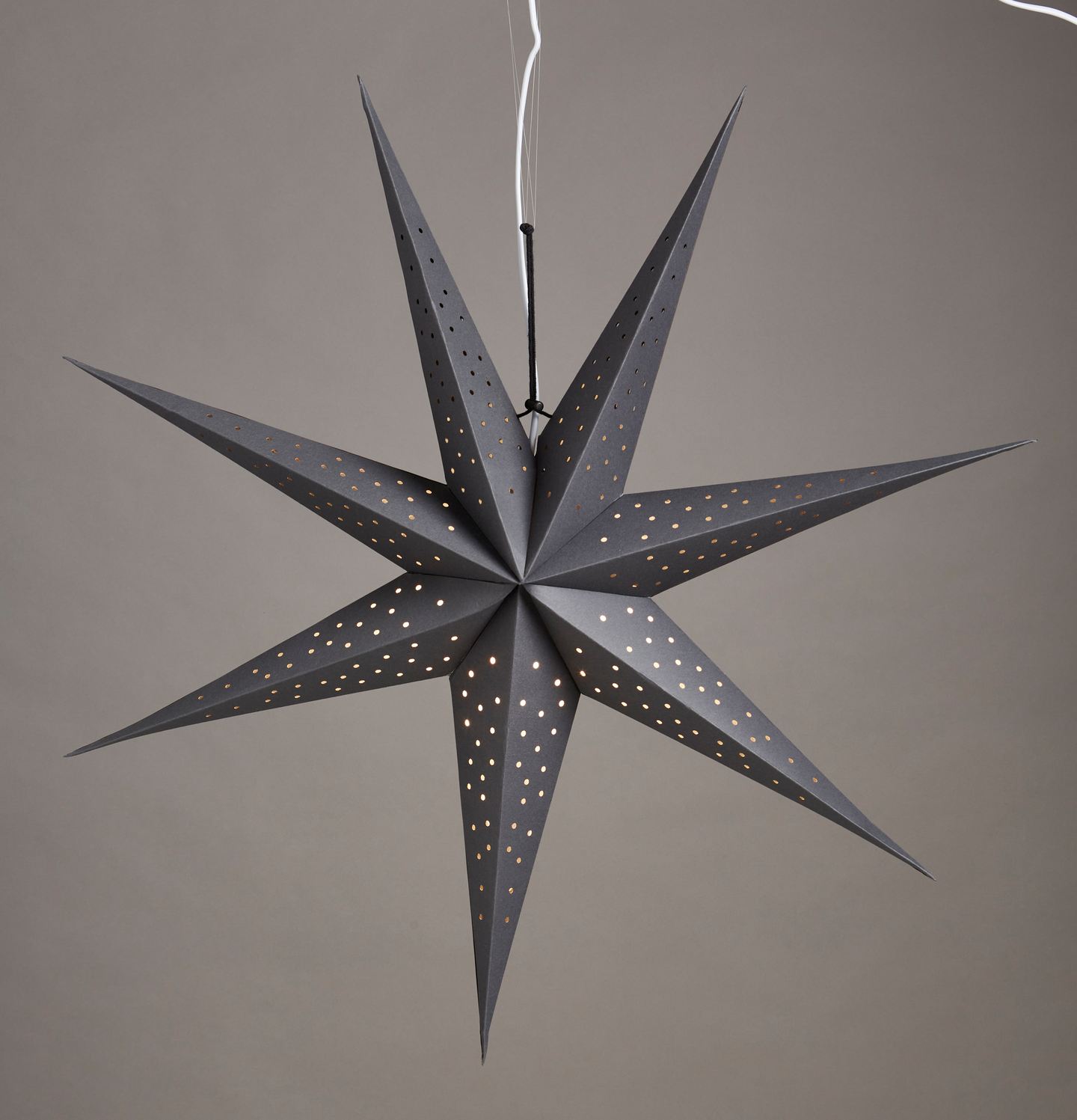 Paperitähti Cello harmaa IP20