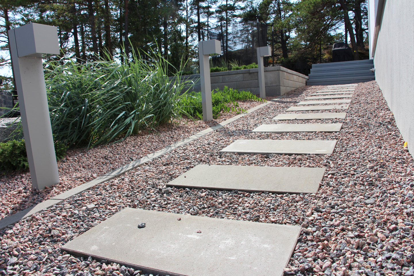 Betonilaatta Rudus 498x498x50mm harmaa 4,0kpl/m²