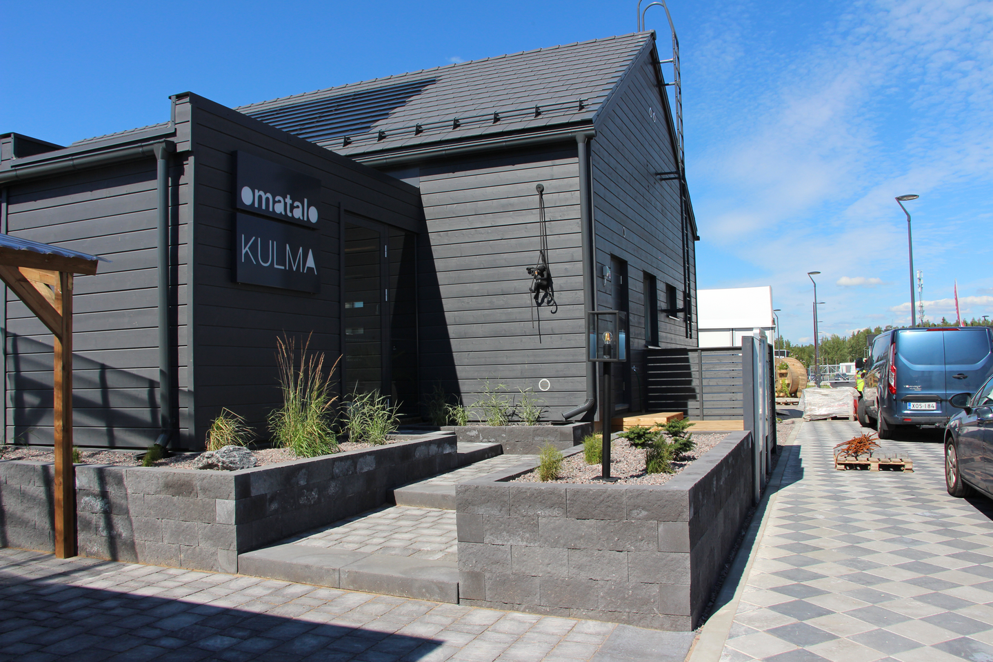 Muurikivi Rudus Antikko 330x165x165mm mustaharmaa