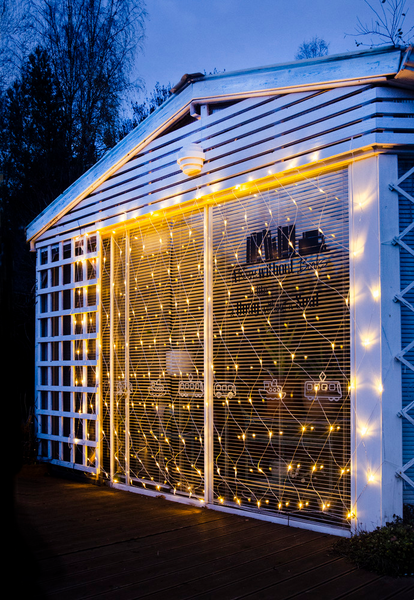 Led-verkko Airam Manzo 2mx2m app-toiminto