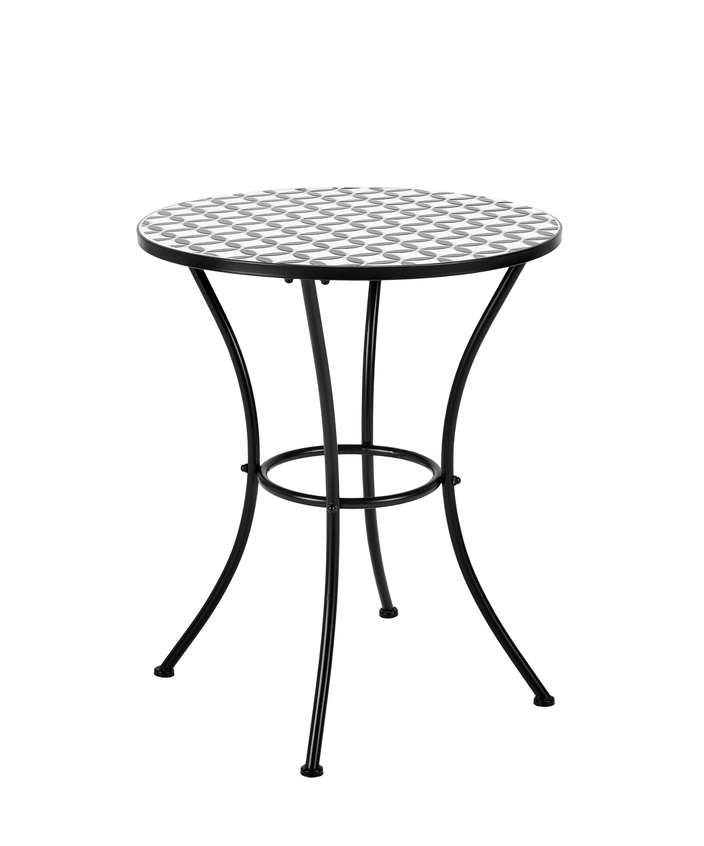 Parvekesetti Cello Mosaic musta/valkoinen