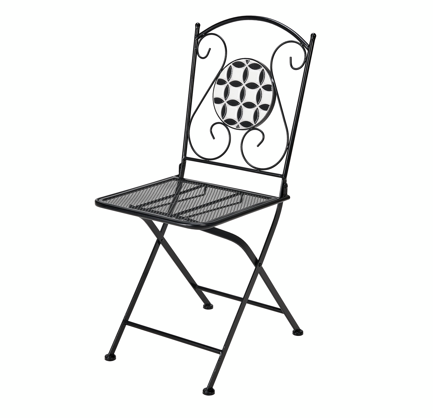 Parvekesetti Cello Mosaic musta/valkoinen