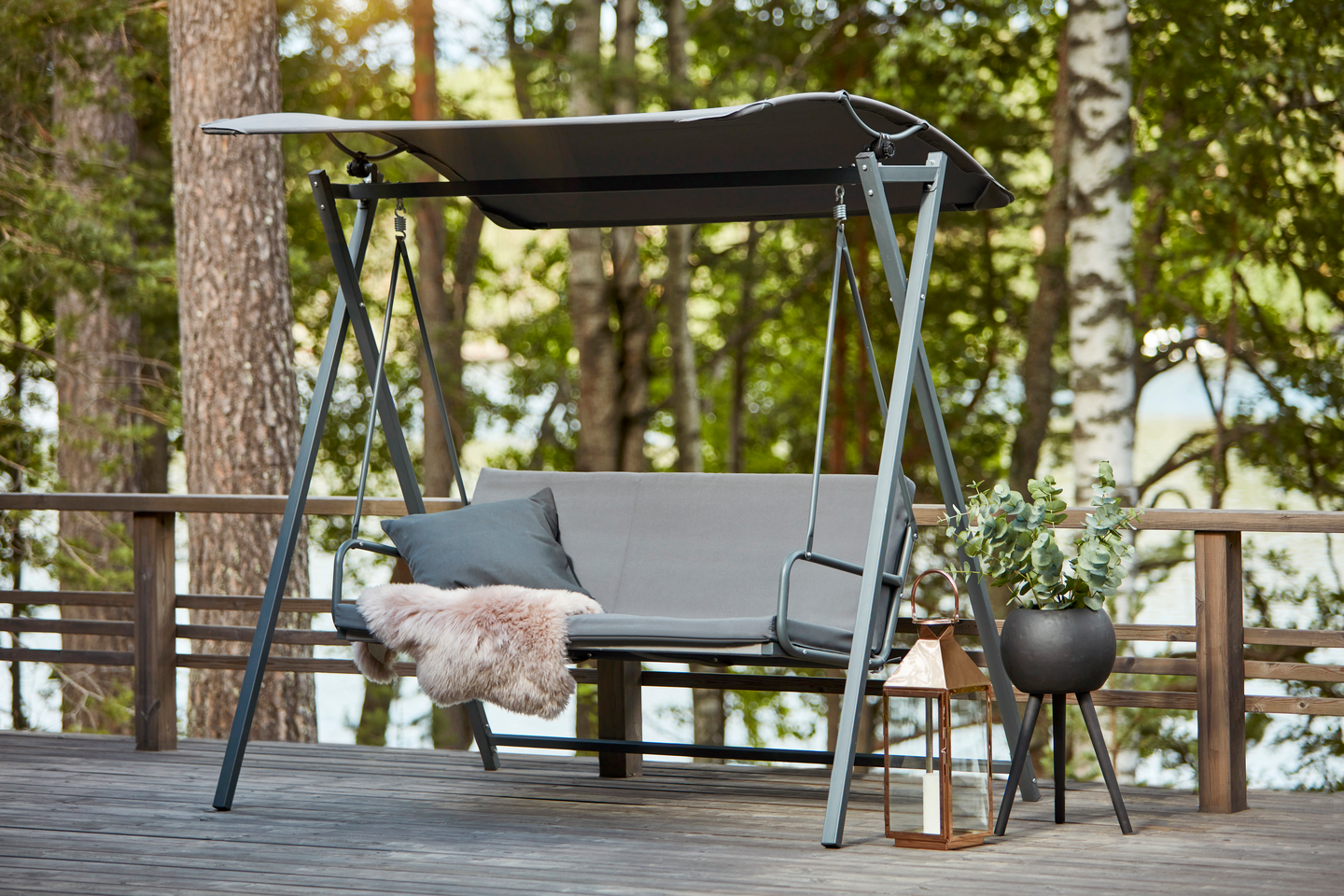 Keinu Cello Trio harmaa