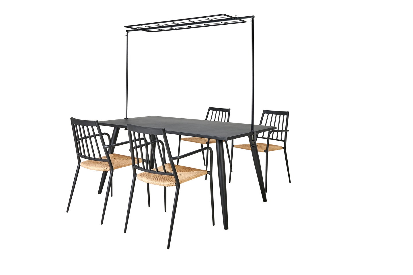 Pöytä Cello Nizza 160x90x73cm