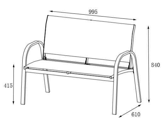 Sohvasetti Cello Lille