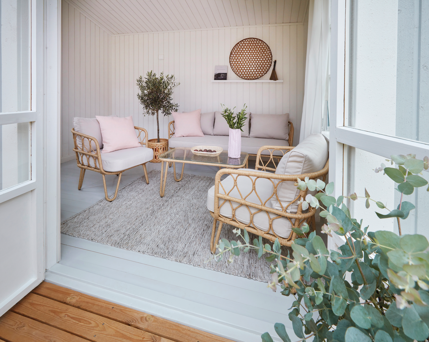 Sohvapöytä Cello Bali 90x50x42cm