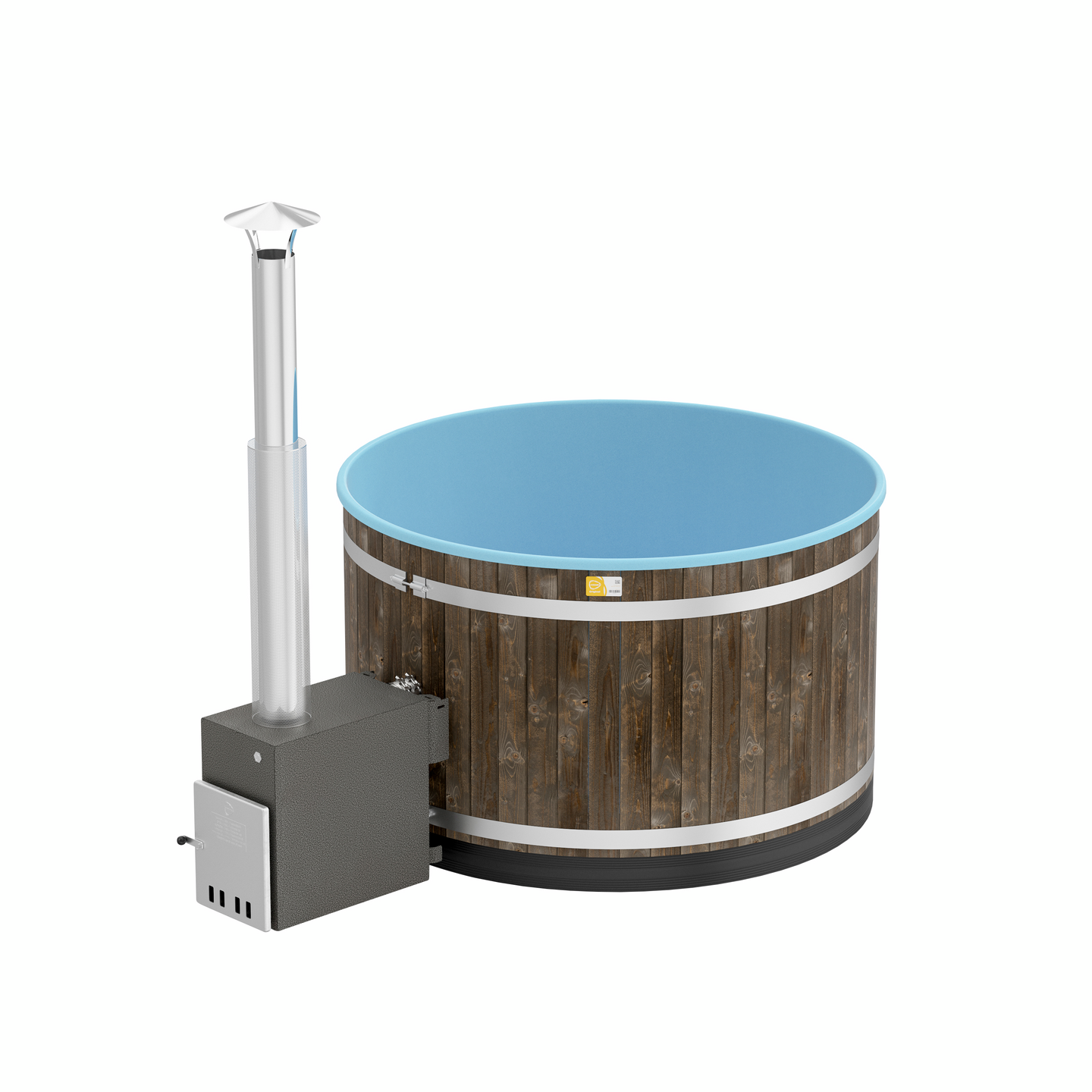 Kylpytynnyri Kirami Breezy M CULT-si ST hiilenmusta/sininen