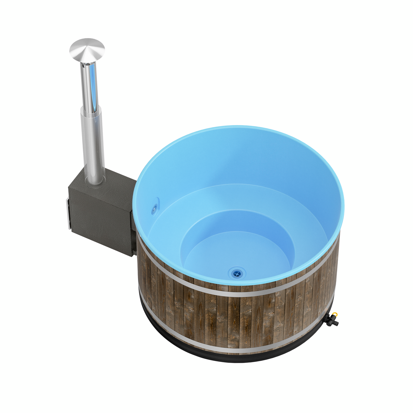 Kylpytynnyri Kirami Breezy M CULT-si ST hiilenmusta/sininen