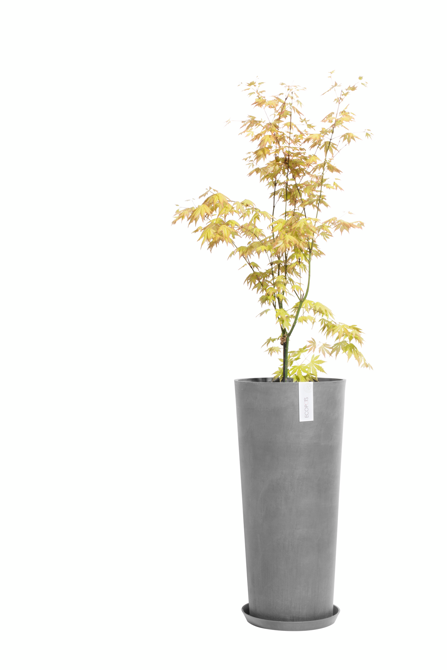 Ruukku Ecopots Amsterdam korkea 72,5cm harmaa