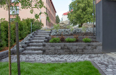 Muurikivi Rudus Antikko 330x165x165mm harmaa