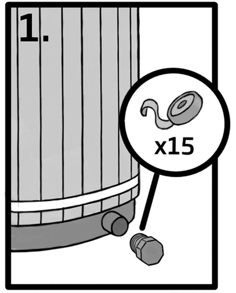 Välipoistosarja Kirami altaan ja kamiinan väliin