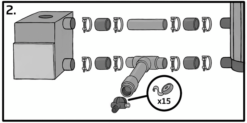 Välipoistosarja Kirami altaan ja kamiinan väliin