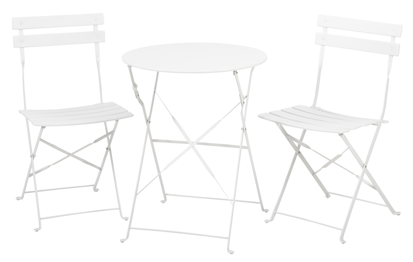 Parvekesetti Cello Ibiza valkoinen