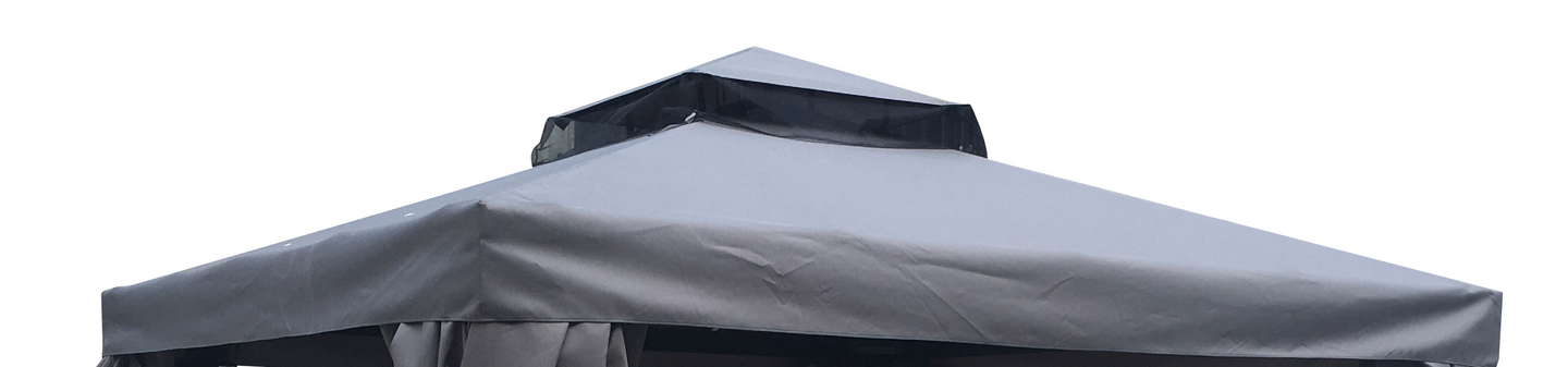 Kattokangas Cello Korsika 3x3m harmaa