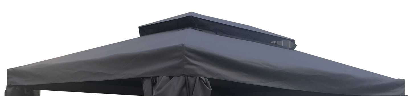 Kattokangas Cello Verona 3x4m harmaa