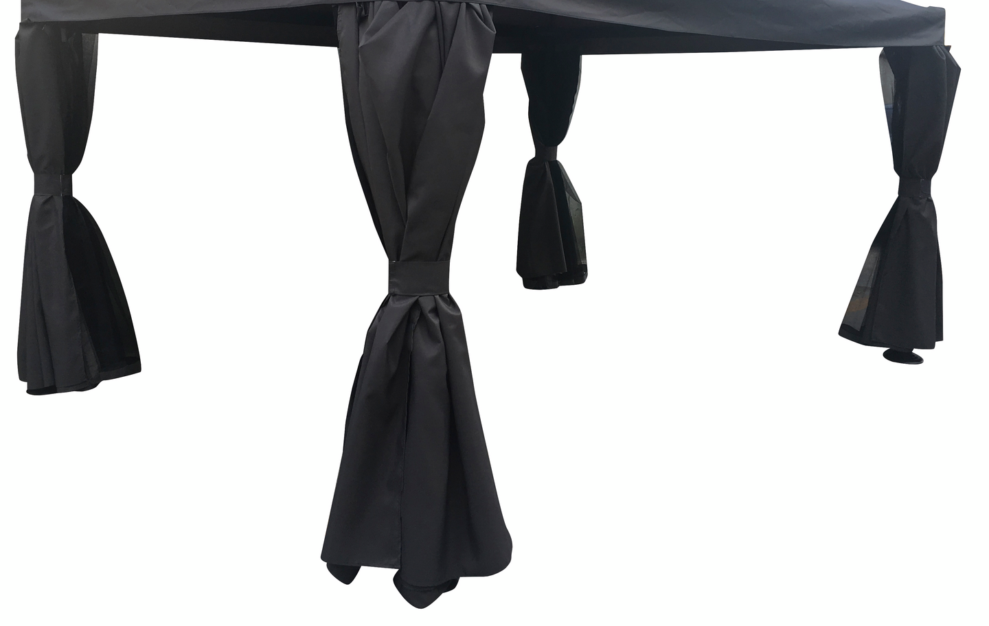 Sivuseinät Cello Verona 3x4m harmaa