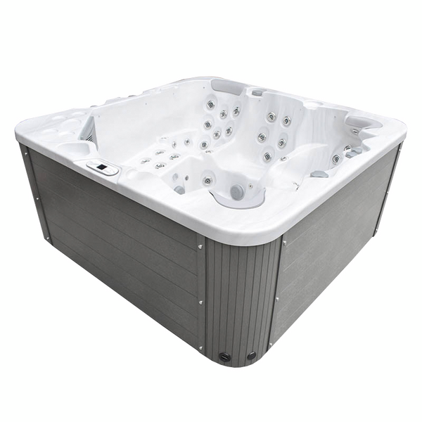 Ulkoporeallas Westerbergs Djusholm valkoinen-harmaa