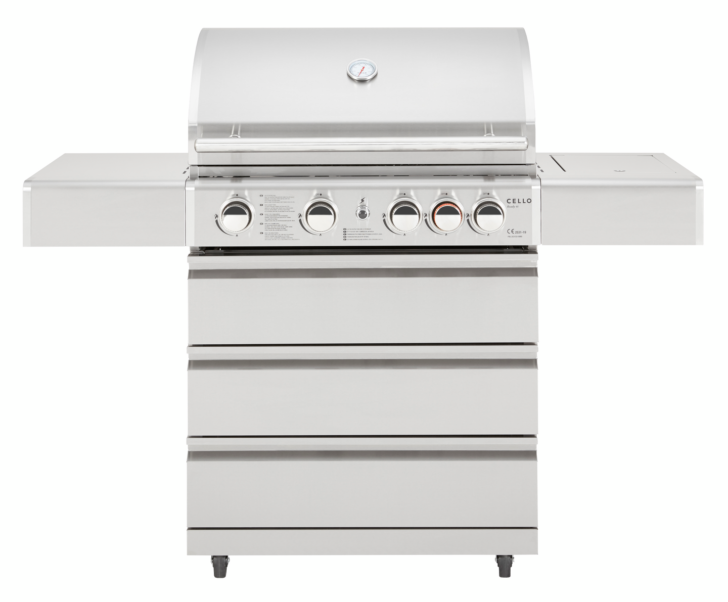 Kaasugrilli Cello Ready 4i