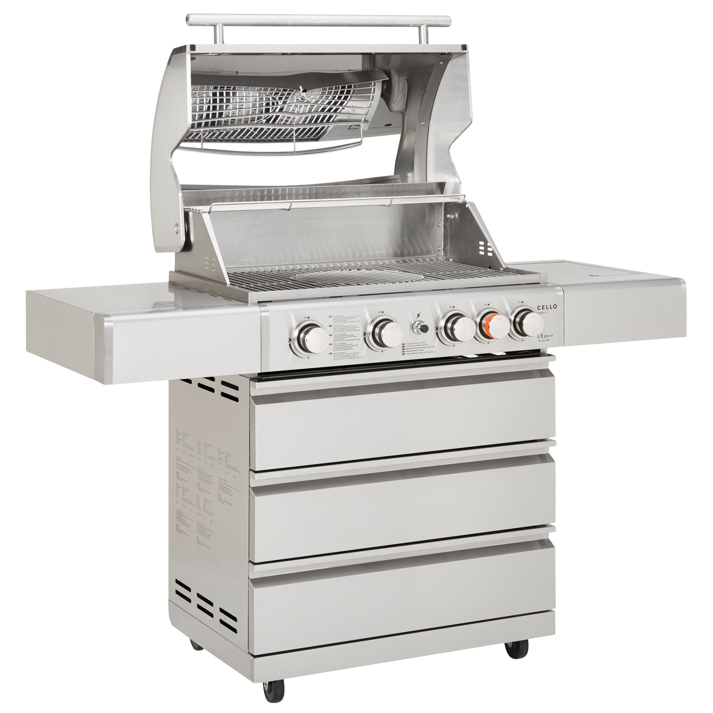 Kaasugrilli Cello Ready 4i