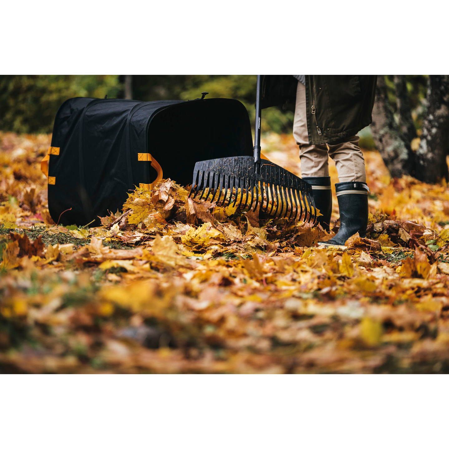 Puutarhasäkki Fiskars Pop-Up Ergo L 219l