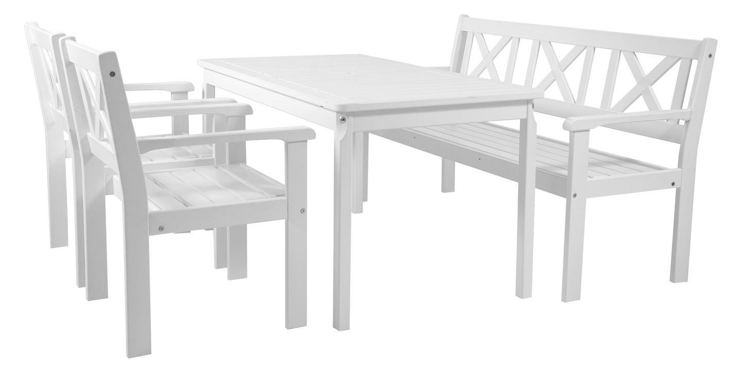 Kalustesarja Hanna valkoinen