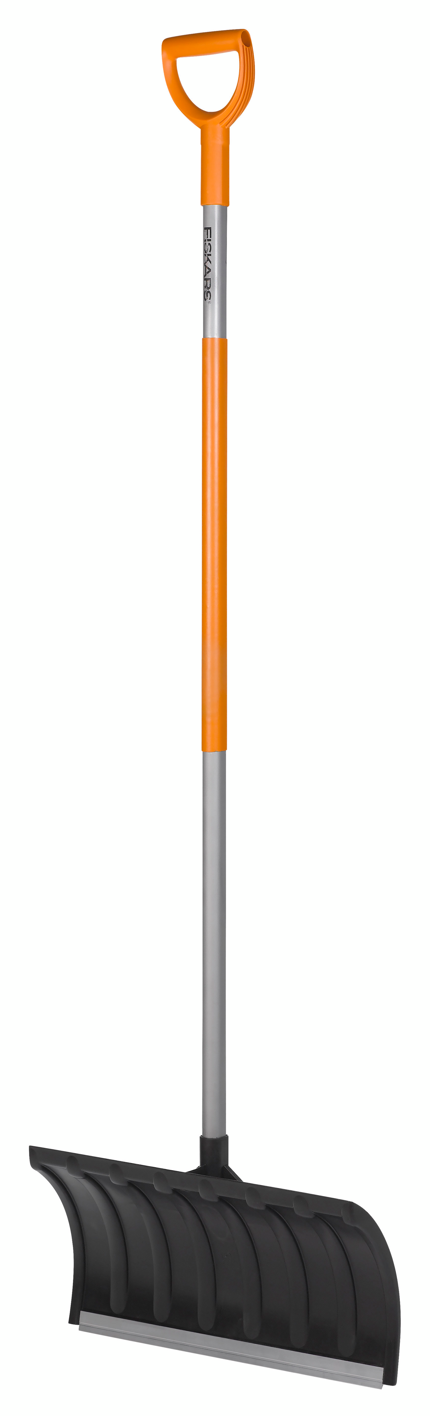 Lumentyönnin Fiskars SnowXpert rullaava