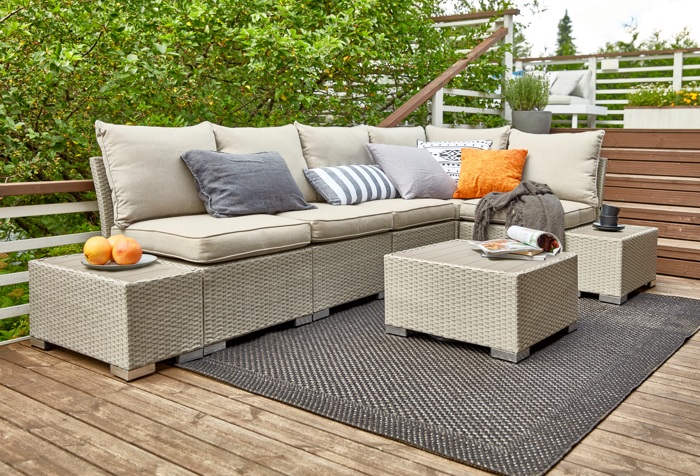 Sivupöytä moduulisohvaan Cello Venice