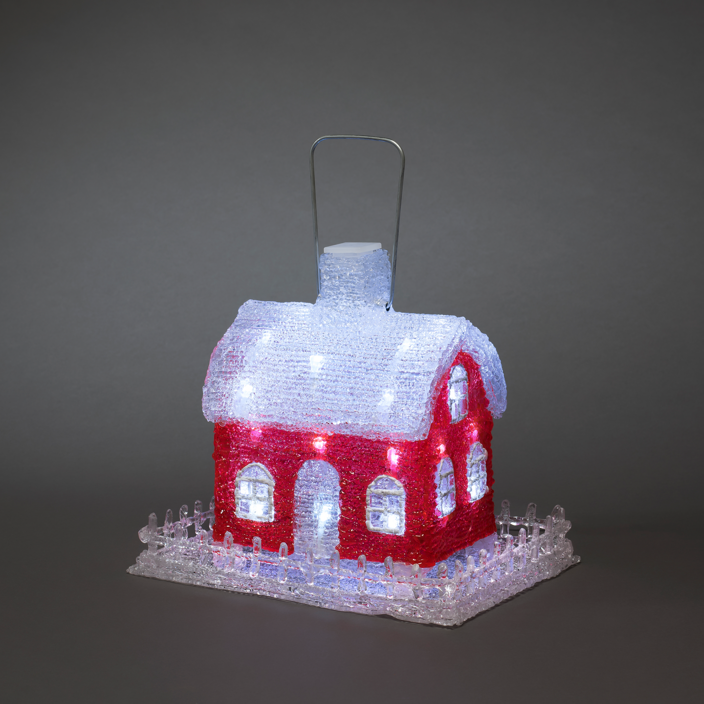 FÅGELBORD GNOSJÖ KONSTSMIDE AKRYL 32 LED, 6283-203