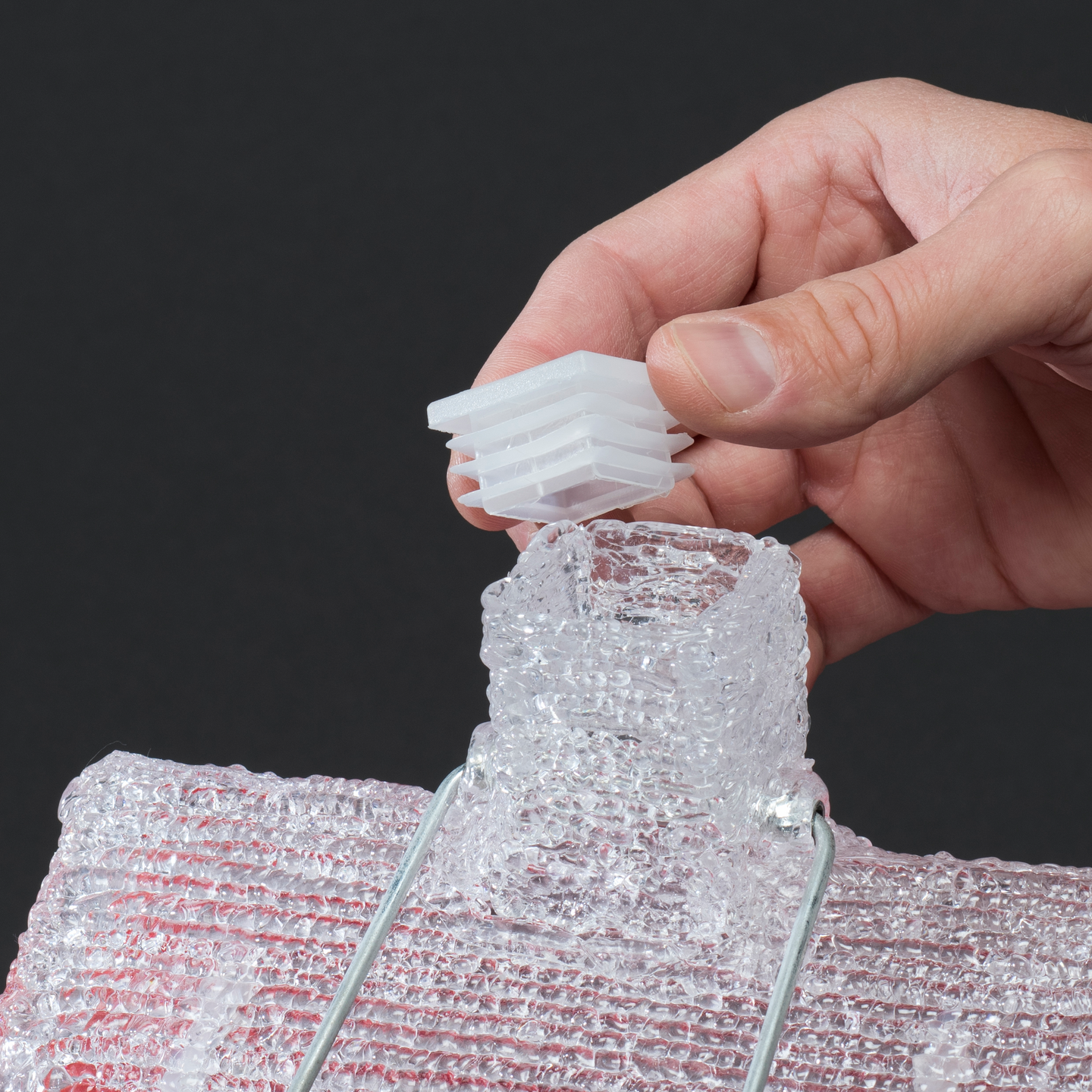 FÅGELBORD GNOSJÖ KONSTSMIDE AKRYL 32 LED, 6283-203