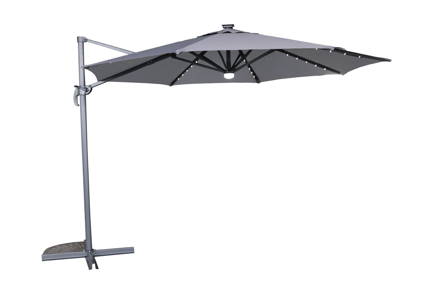 PARASOLL CELLO PARIS GRÅ 300CM