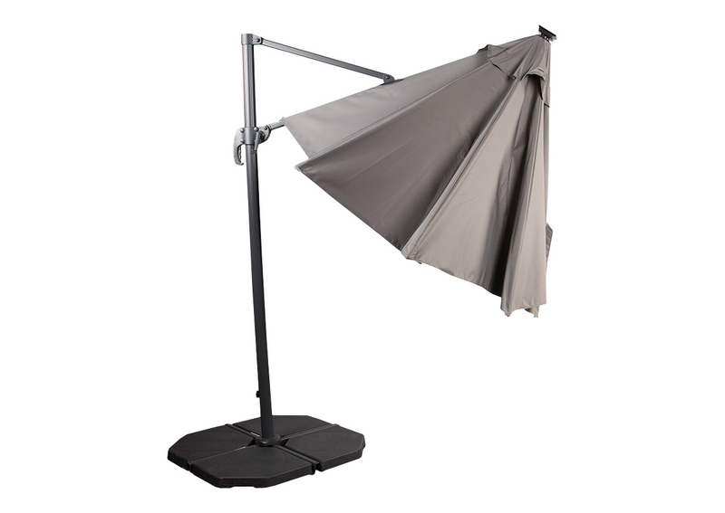 PARASOLL CELLO PARIS GRÅ 300CM