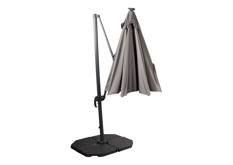 PARASOLL CELLO PARIS GRÅ 300CM