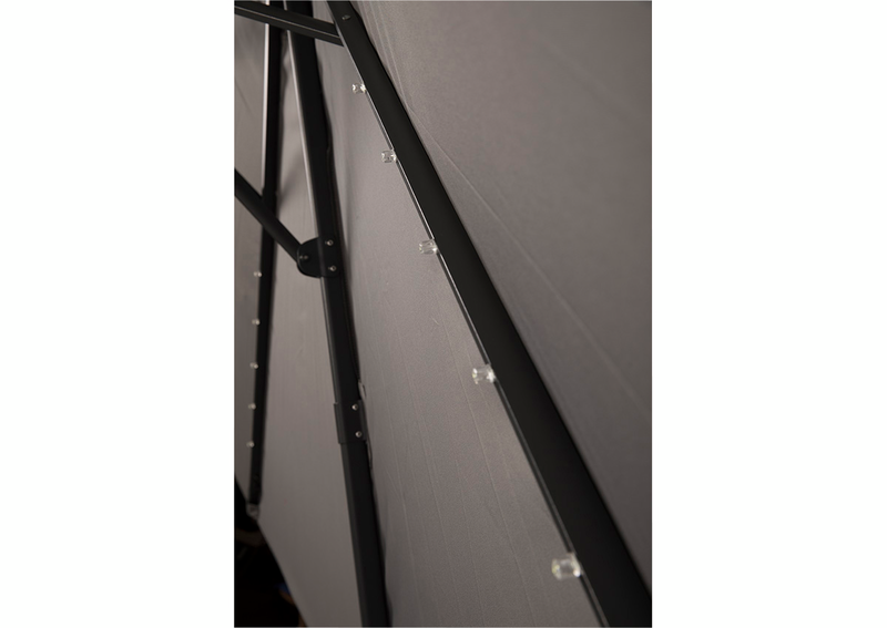 PARASOLL CELLO PARIS GRÅ 300CM