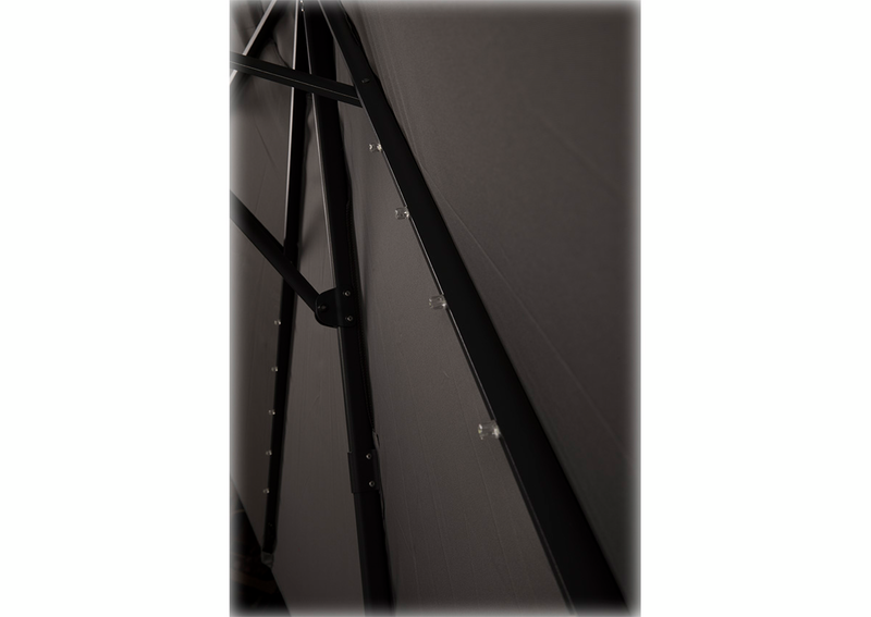 PARASOLL CELLO PARIS GRÅ 300CM