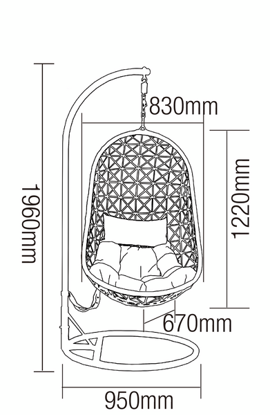 Riipputuoli Cello Malibu