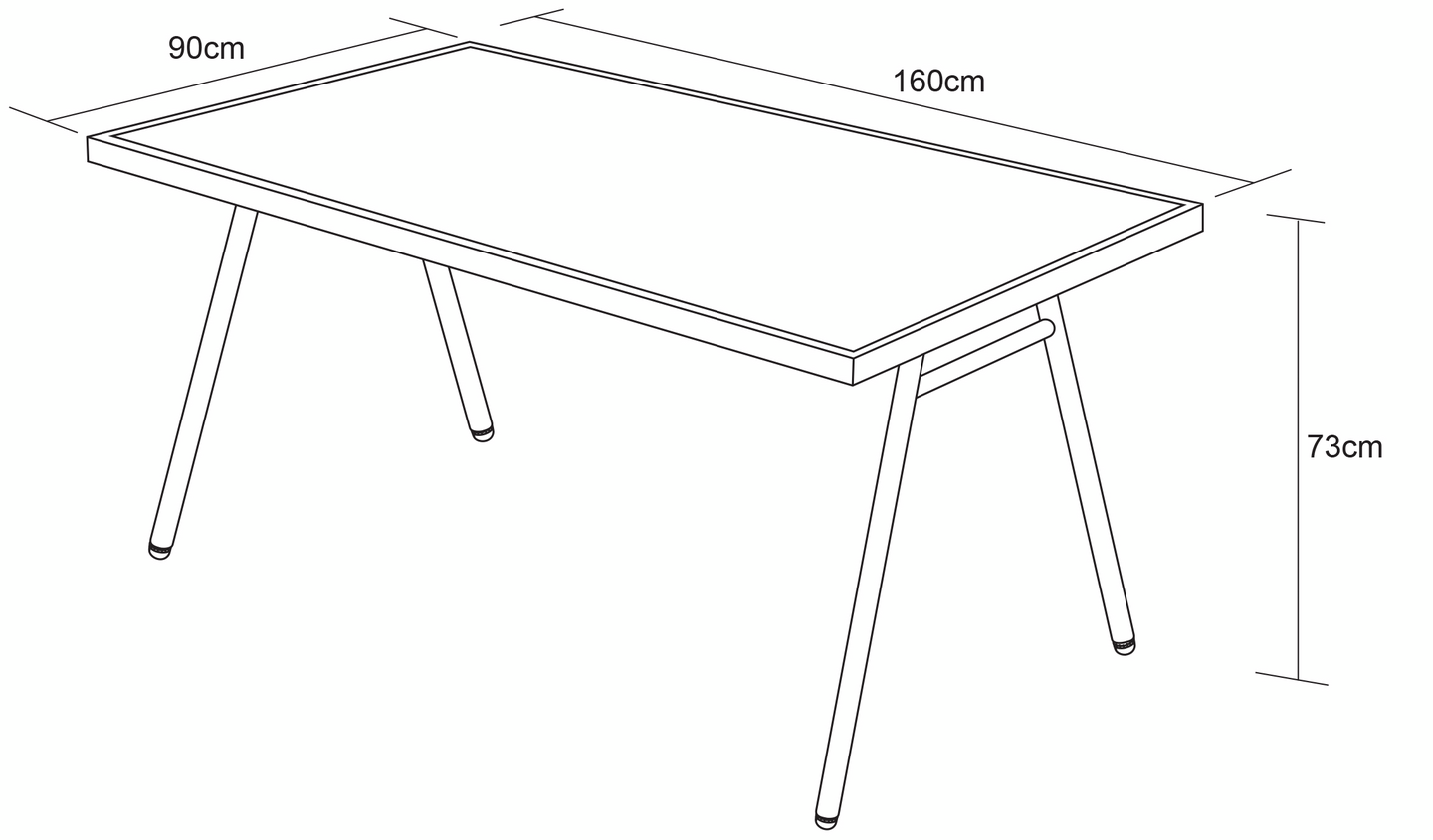 Ruokailuryhmä Cello Oslo 4 tuolia