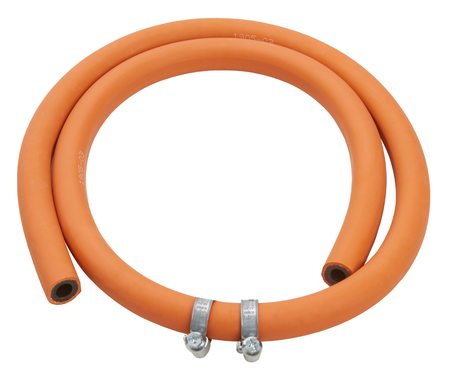 Kaasuletku Cello 1,2m kiristimillä