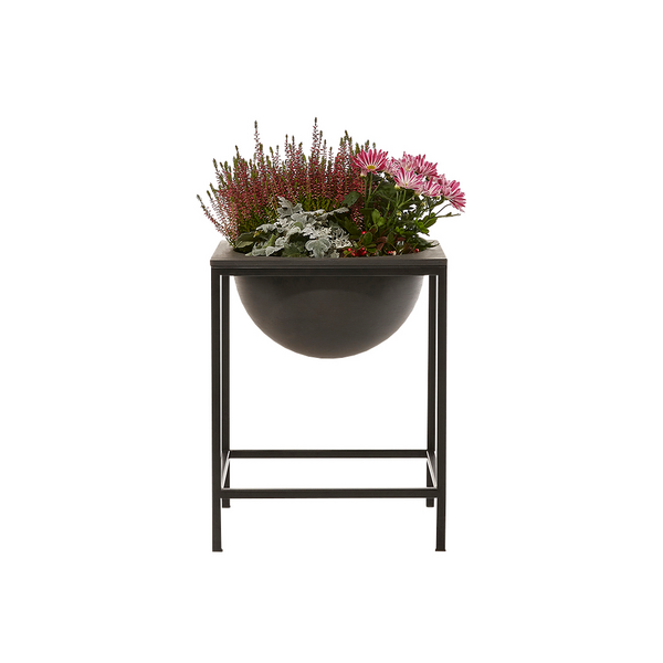 Ruukku Ecopots Monaco 36x36x45cm tummanharmaa