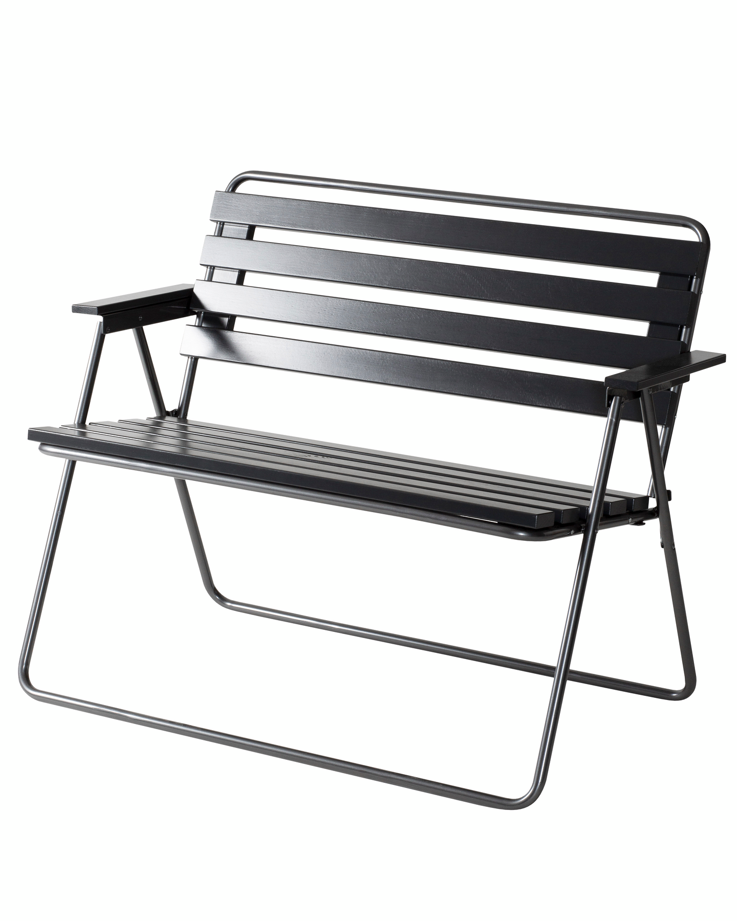 Taittopenkki Varax Retro musta/harmaa