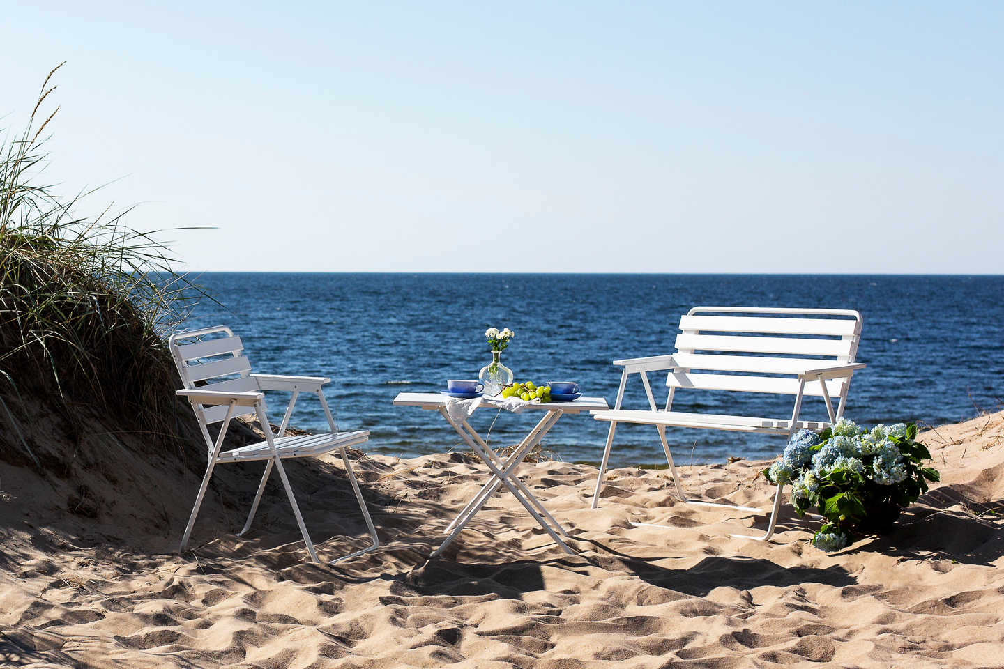 Taittopöytä Varax Retro 75x50cm valkoinen