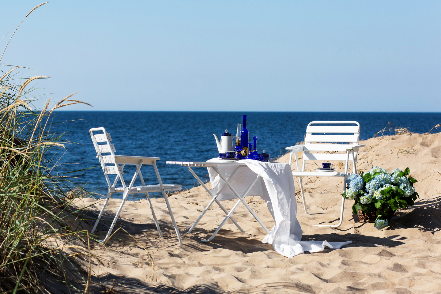 Taittotuoli Varax Retro valkoinen