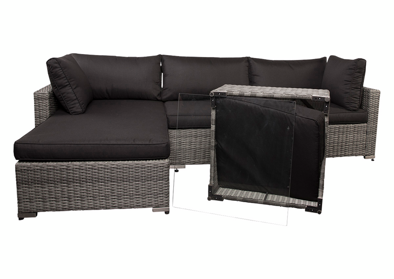 LOUNGEGRUPP MAXI GRÅ 10MM DYNA