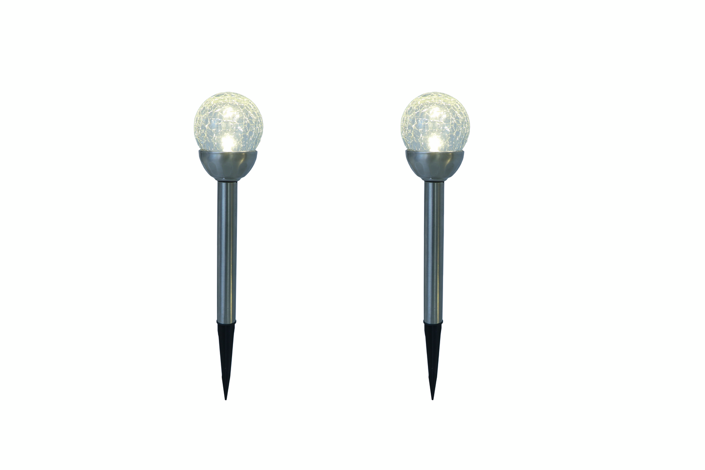 Solar Cello led-pallopylväs 39cm 2kpl